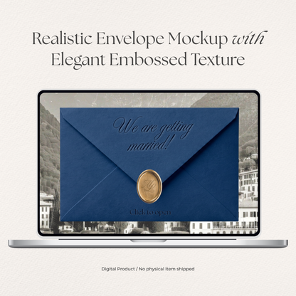 Navy & Dusty Blue Wedding Website Template with RSVP, Music and Countdown Timer: Editable Canva Design (Digital Download)