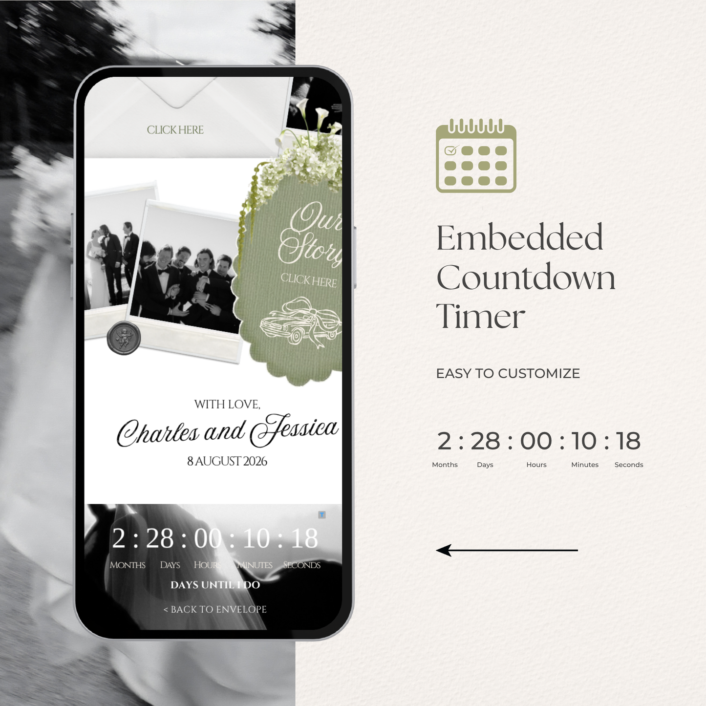 copy 2 The Avery | Interactive Wedding Website Template